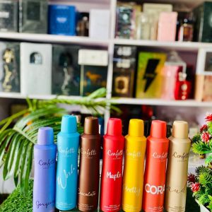 Confetti body spray