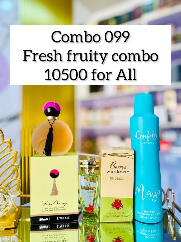 Combo 099 Fresh fruity Combo