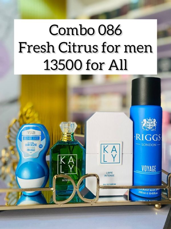 Combo 086 Fresh Citrus for men