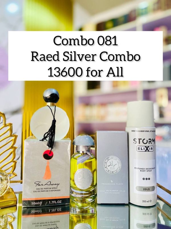 Combo 081 RAED silver fruity citrus