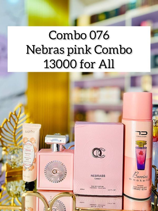 Combo 076 Nebras Pinky