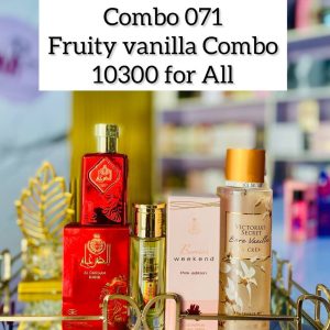Combo 071 Fruity  Vanilla Combo
