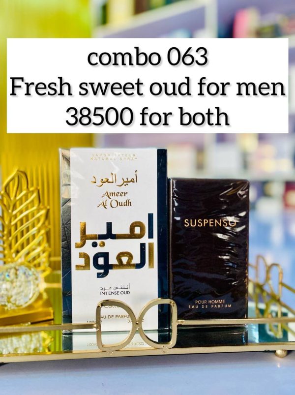 Combo 063 Fresh sweet oud for men
