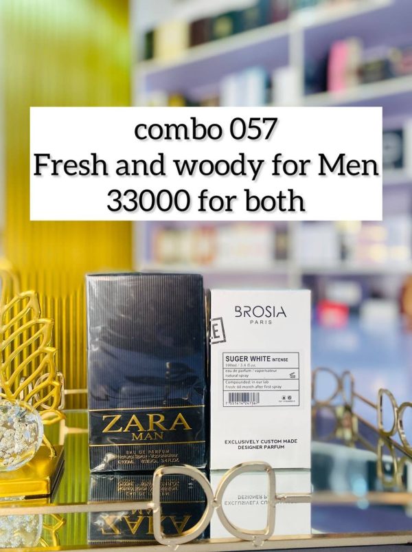 Combo 057 Fresh woody for men