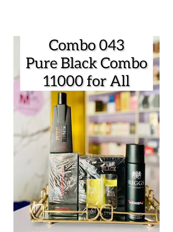 Combo 043 Pure Black Combo