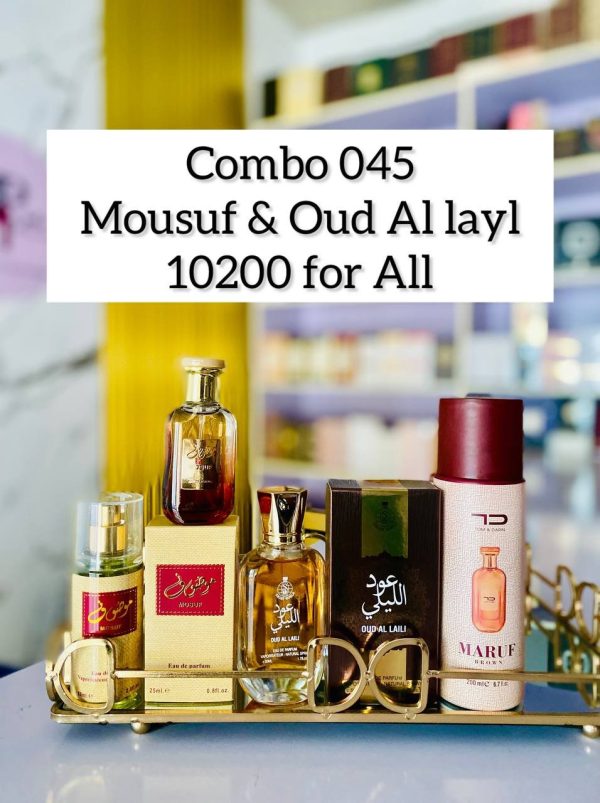 Combo 045 Mousuf & Oud al Layl