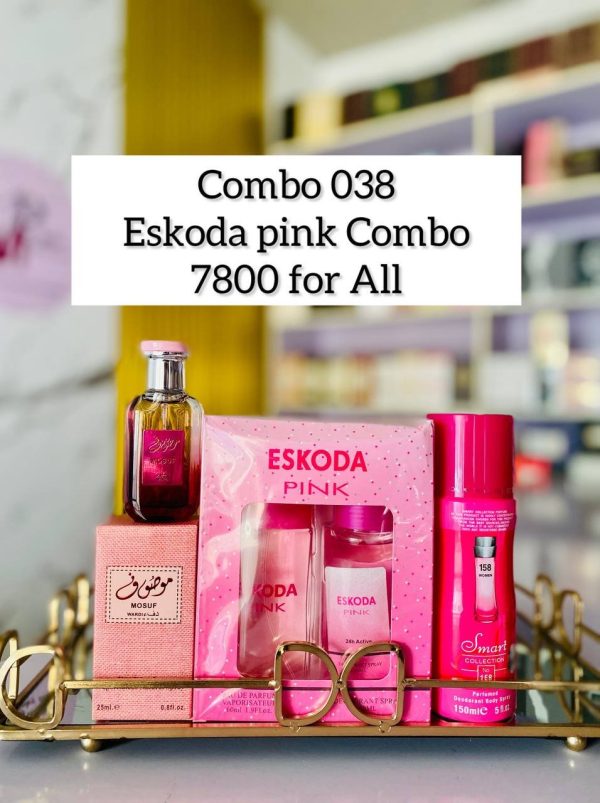 Combo 038 Eskoda Pink