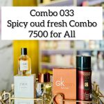 Combo 033 Spicy oud fresh Combo