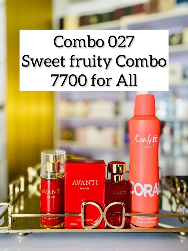 Combo 027 Sweet Fruity Combo