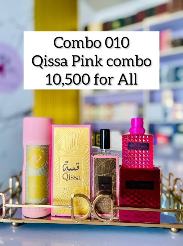 Combo 010 Qissa Pink