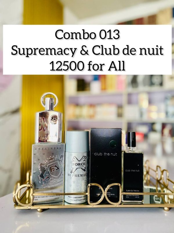 Combo 013 Supremacy & Club de Nuit