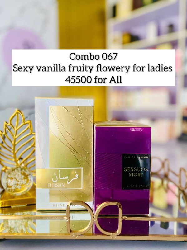 Combo 067 Sexy Vanilla Fruity Flowery for ladies