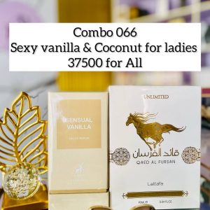 Combo 066 Sexy Vanilla & Coconut for ladies