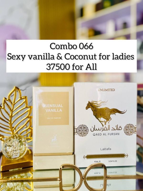 Combo 066 Sexy Vanilla & Coconut for ladies