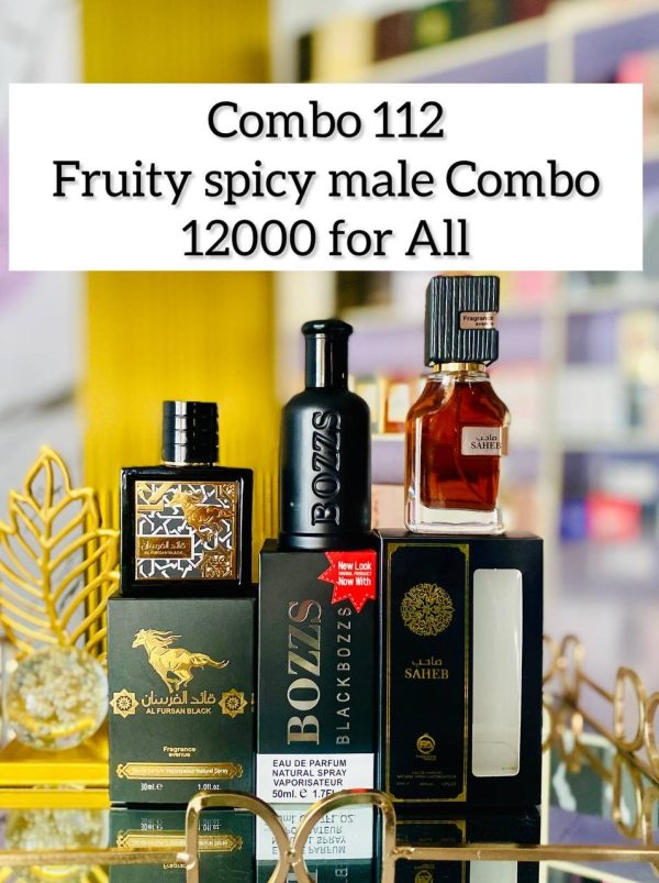 Comb 112 Fruity Spicy Male Combo