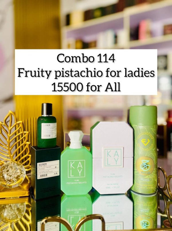 Combo 114 FRUITY PISTACHIO FOR LADIES