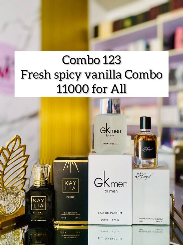 Combo 123 Fresh spicy vanilla Combo