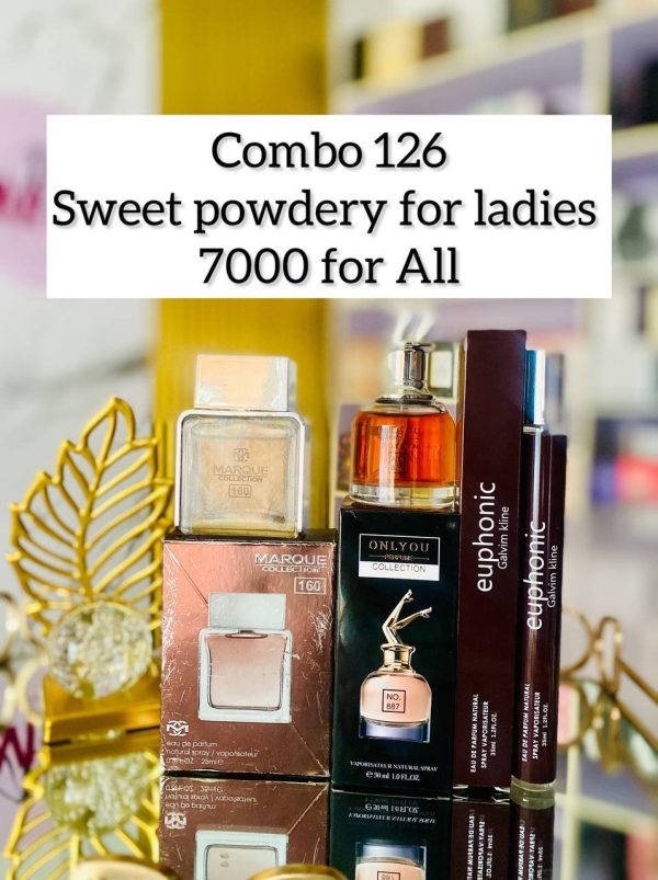 Combo 126 Sweet powdery for ladies