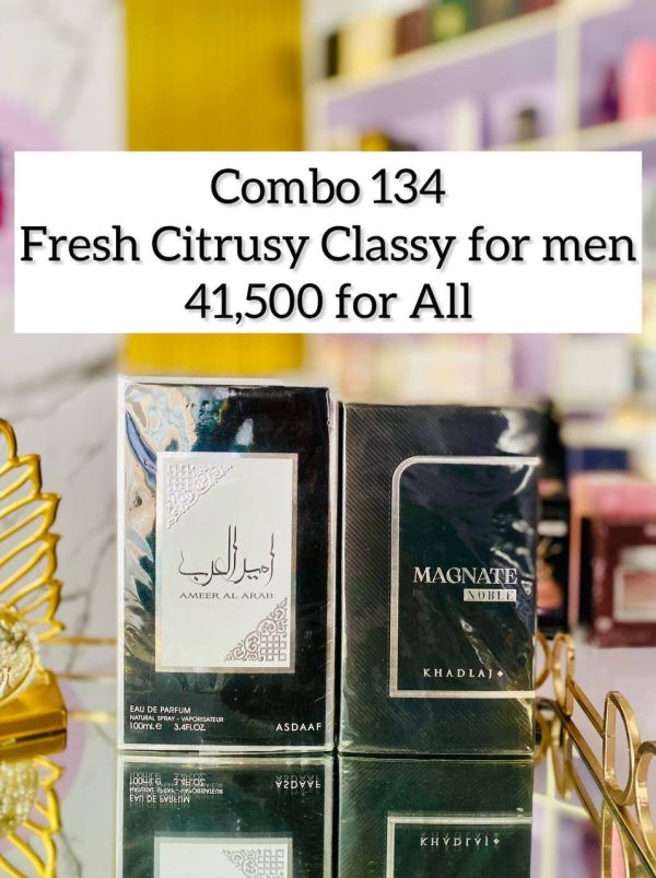 Combo 134 Fresh Citrusy Classy for men