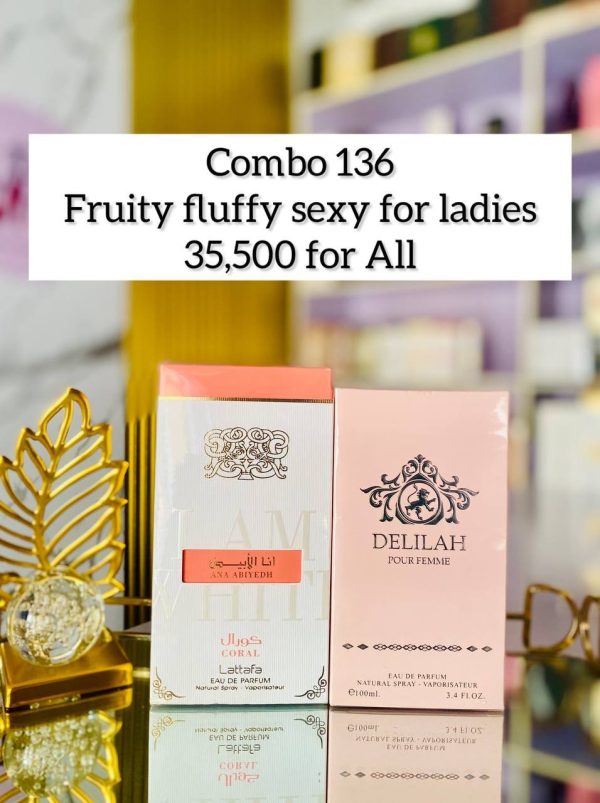Combo 136 Fruity Fluffy Sexy for ladies