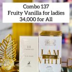 Combo 137 Fruity Vanilla for ladies