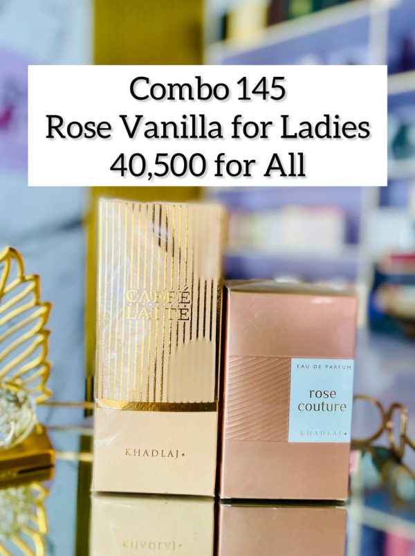 Combo 145 Rose vanilla for ladies