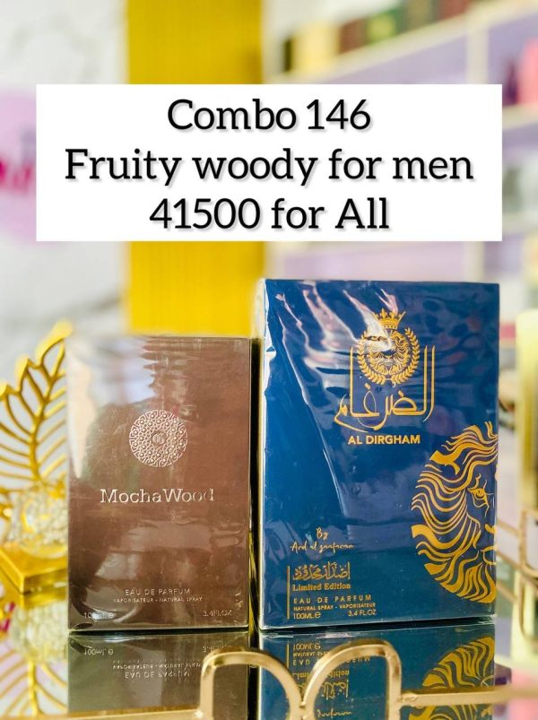 Combo 146 Fruity woody for men