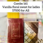 Combo 161 Vanilla Floral Sweet for Ladies