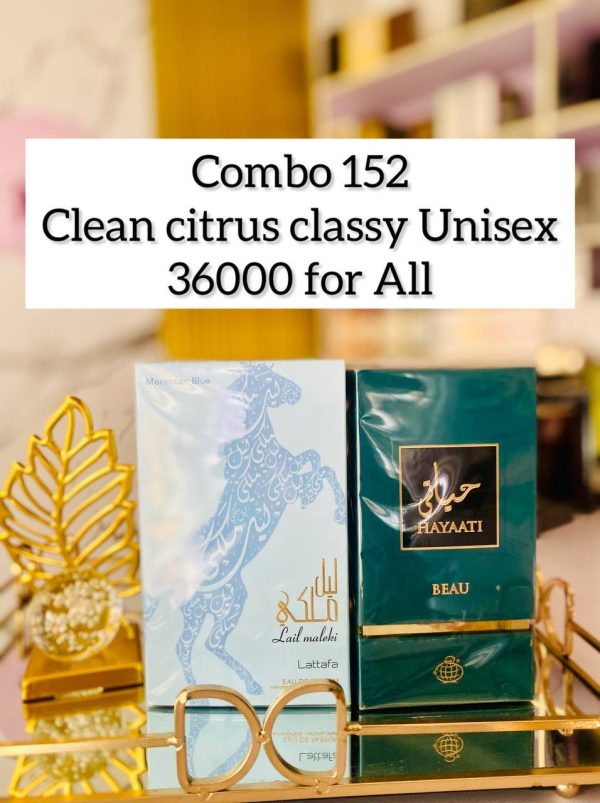Combo 152 Clean citrus unisex