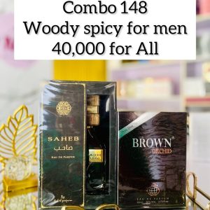 Combo 148 Woody spicy for men