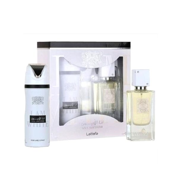 Ana Abiyedh i am white 2 in 1 gift set 100ml and body spray