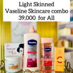 Vaseline Light skinned Skincare Combo