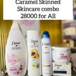 Dove Caramel Skincare combo